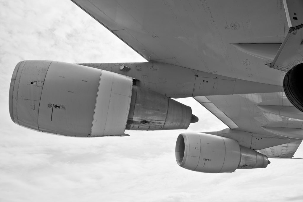Turbina avión. Pixabay