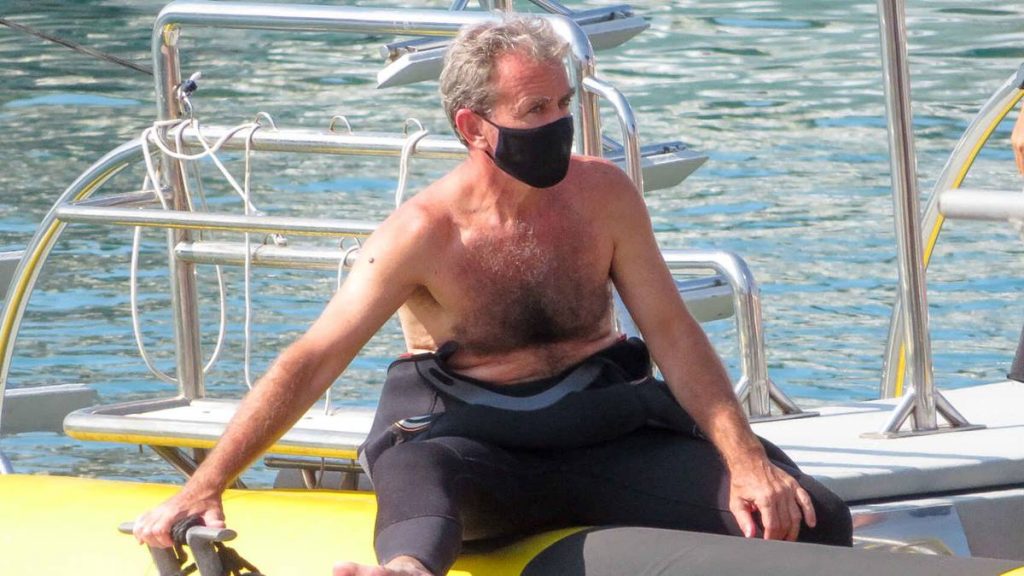 El director de Emergencias Sanitarias, Fernando Simón, en un puerto mallorquín. GTRES