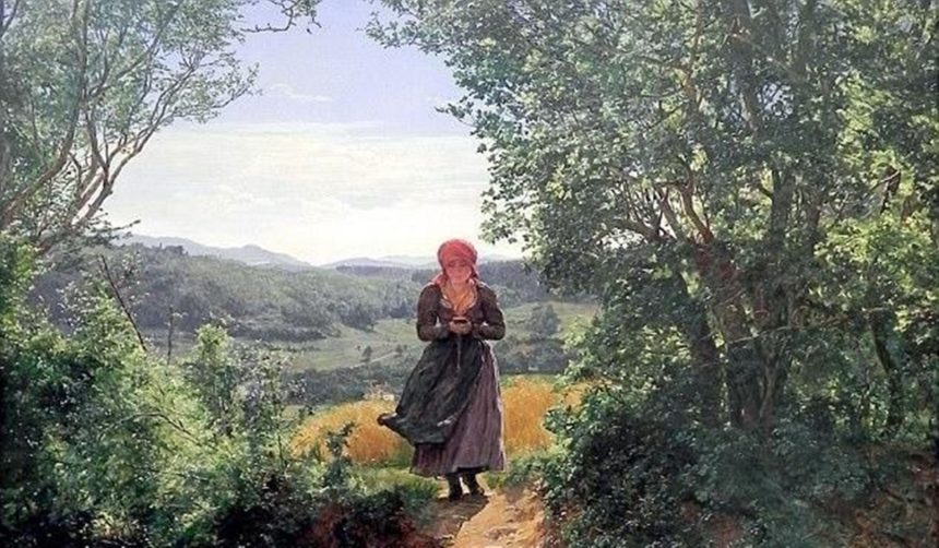 ¿Está usando un móvil? El cuadro de 1860 que mostraría a una 'viajera en el tiempo'