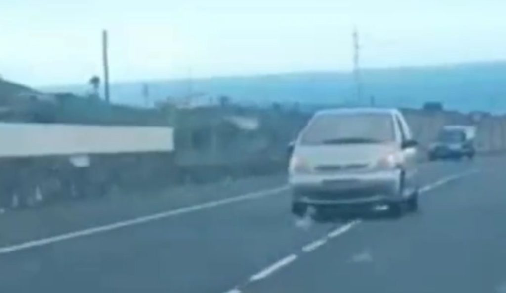 Pillan al conductor que condujo más de un kilómetro marcha atrás en Tenerife