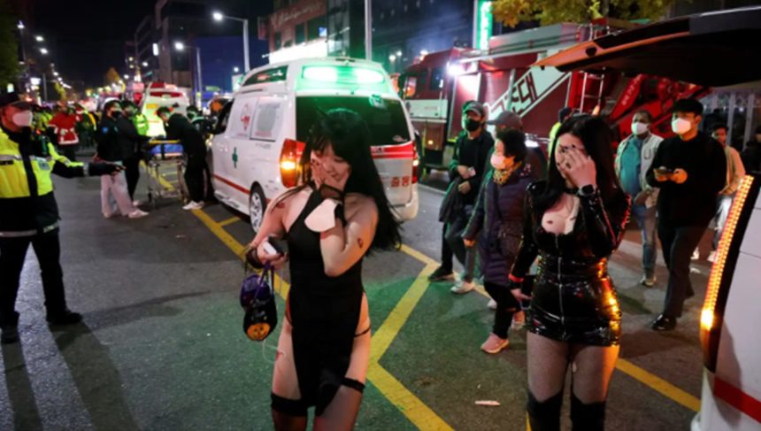 Decenas de muertos tras una estampida en una fiesta de Halloween