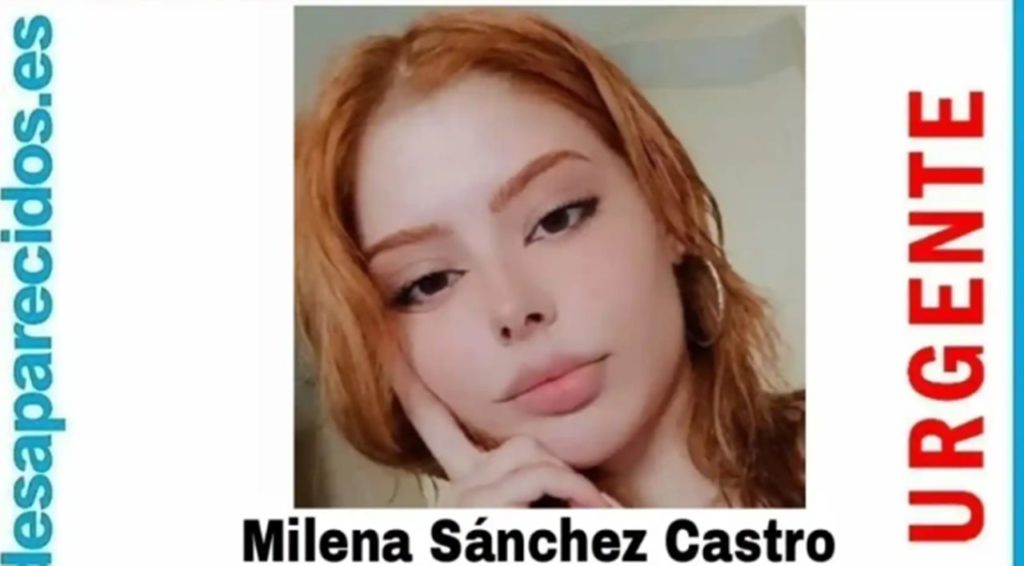 Hallan muerta a Milena, la joven de 20 años que desapareció el martes
