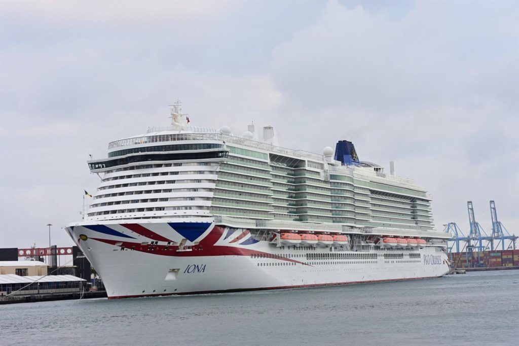 18 cruceros visitarán el puerto de Las Palmas de Gran Canaria en solo una semana