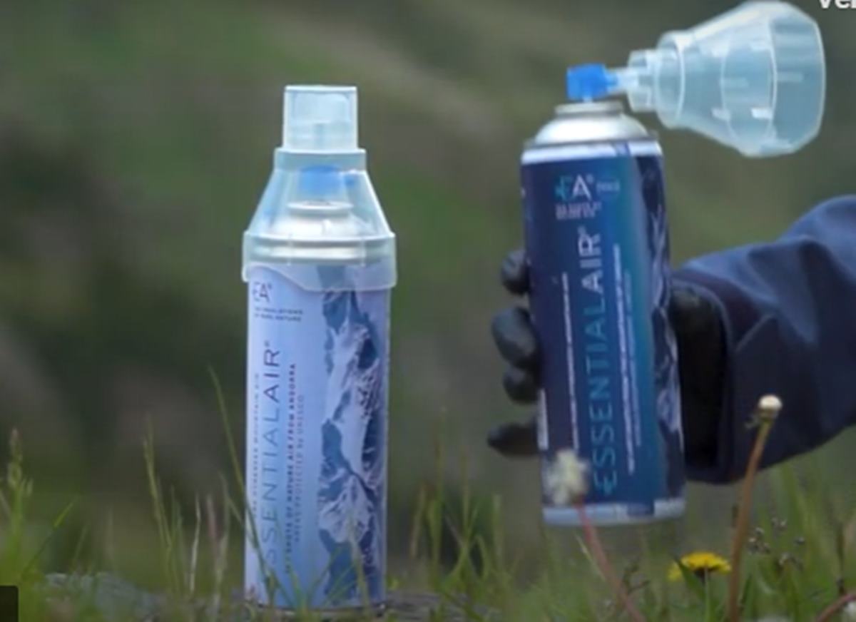 Venden aire de Andorra a 100 euros el bote
