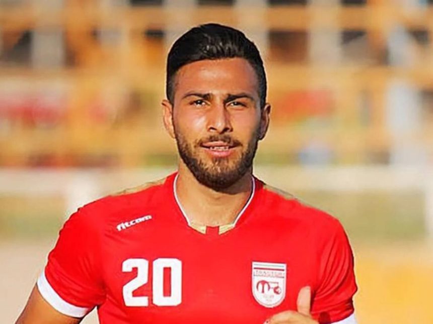 Irán desmiente la condena a muerte del futbolista Amir Nasr Azadani