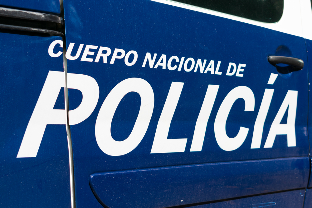 Coche de la Policía Nacional. Shutterstock