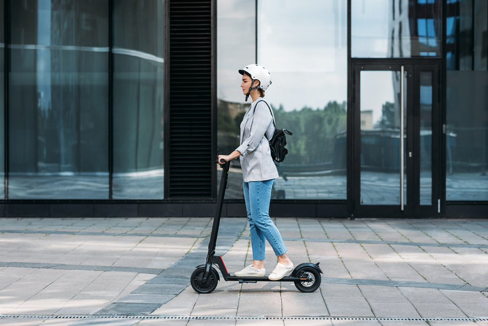 Patinete eléctrico.