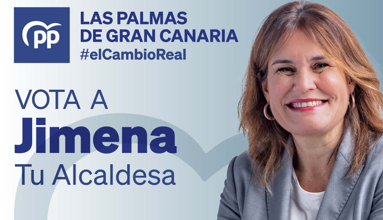 La candidata del PP a la Alcaldía de Las Palmas de Gran Canaria «Aquí ...