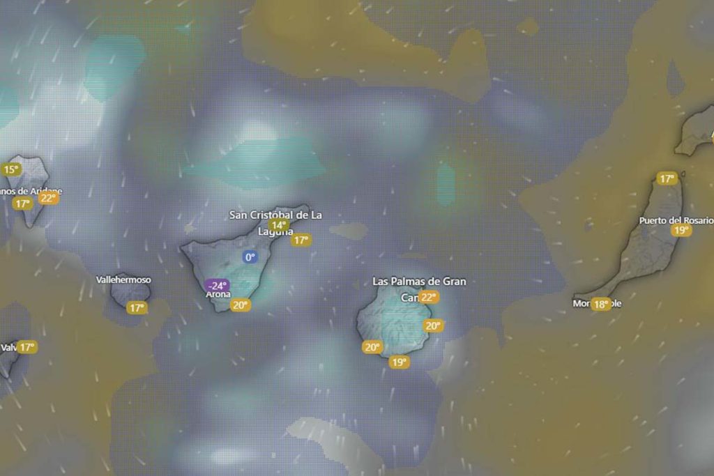 Pronóstico de el tiempo en Canarias por la Aemet