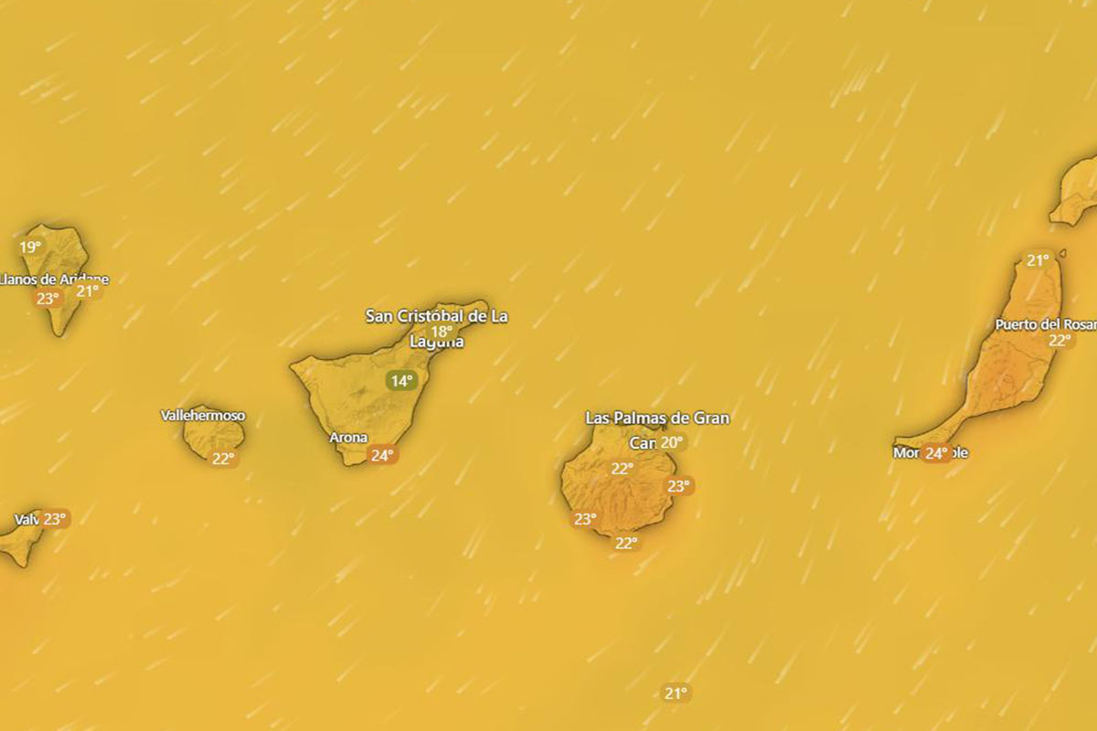 Calor Canarias Aemet