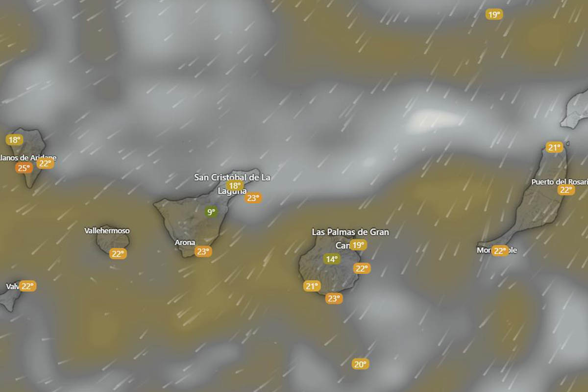 El tiempo en Canarias