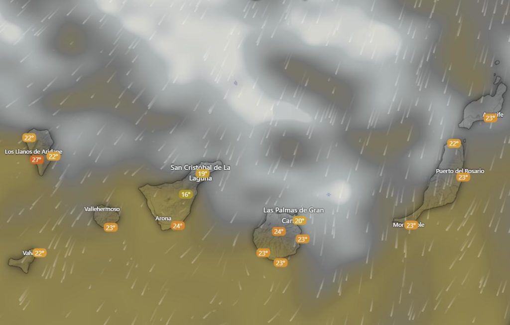 el tiempo en canarias aemet