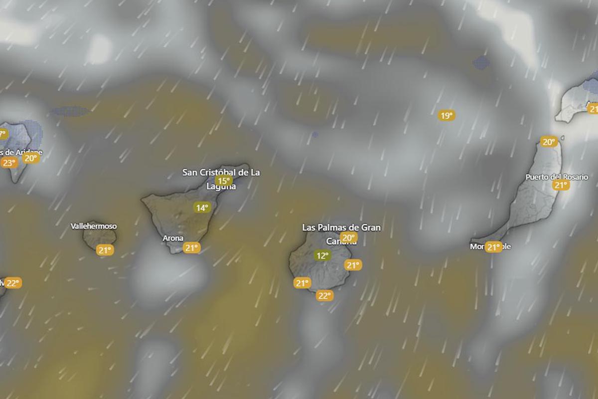 el tiempo en Canarias según la Aemet