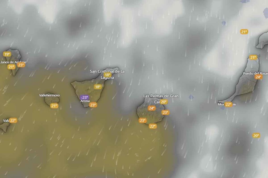 el tiempo canarias aemet