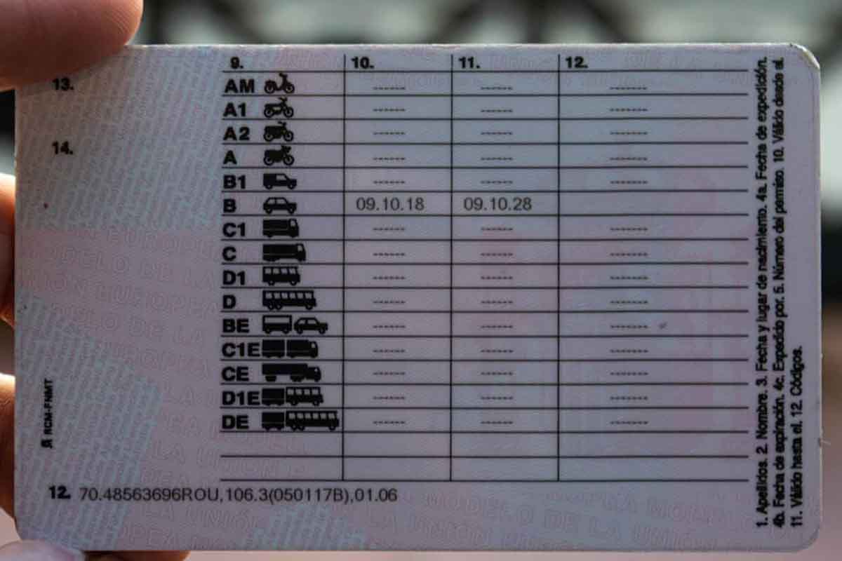 DGT carnet conducir