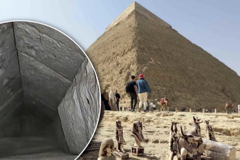 pirámide de giza arqueólgos