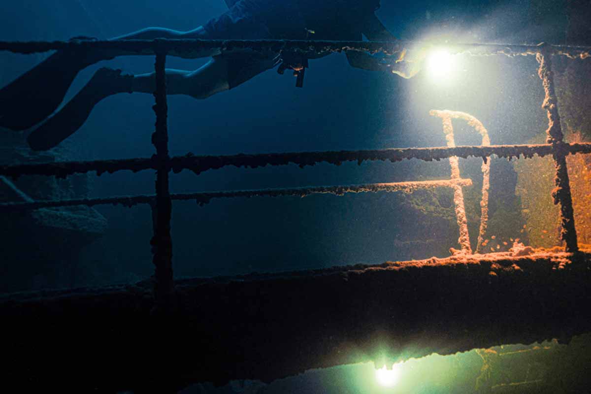 arqueólogos submarino Mallorca España