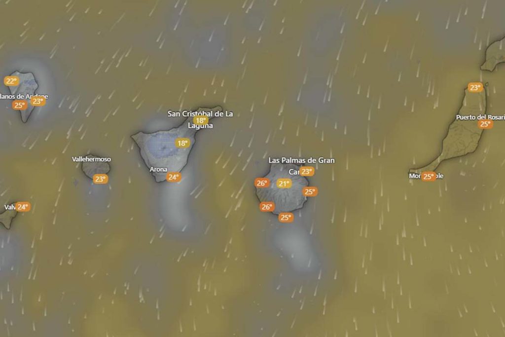 tiempo canarias aemet