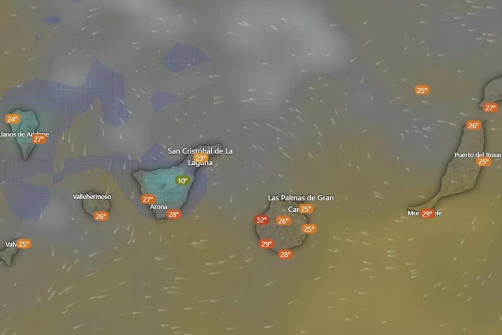 AEMET tiempo canarias