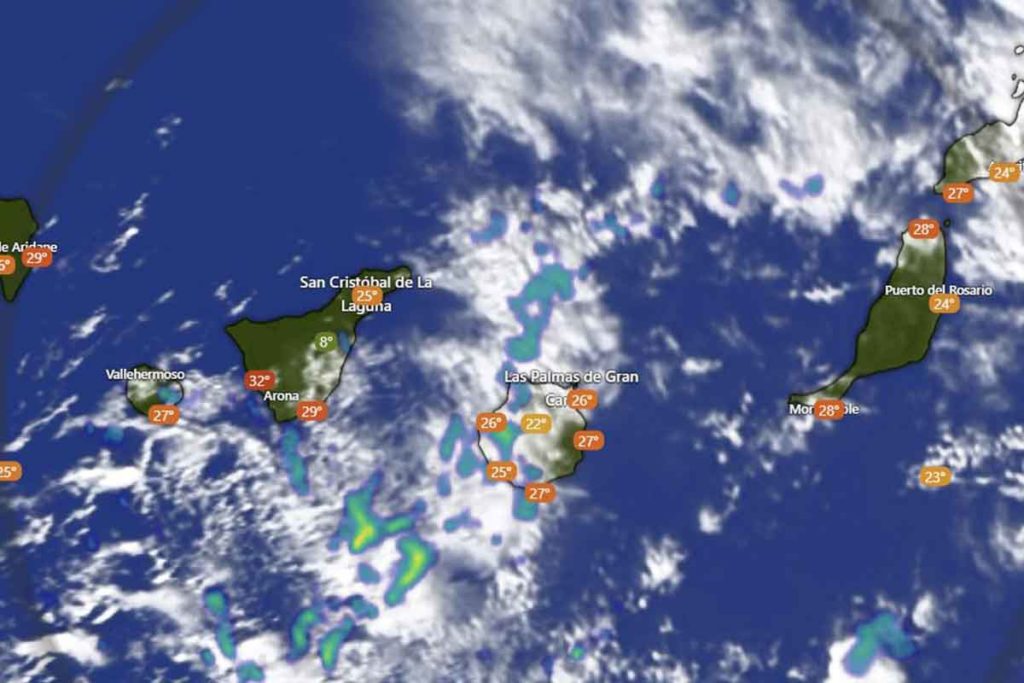 el tiempo canarias aemet