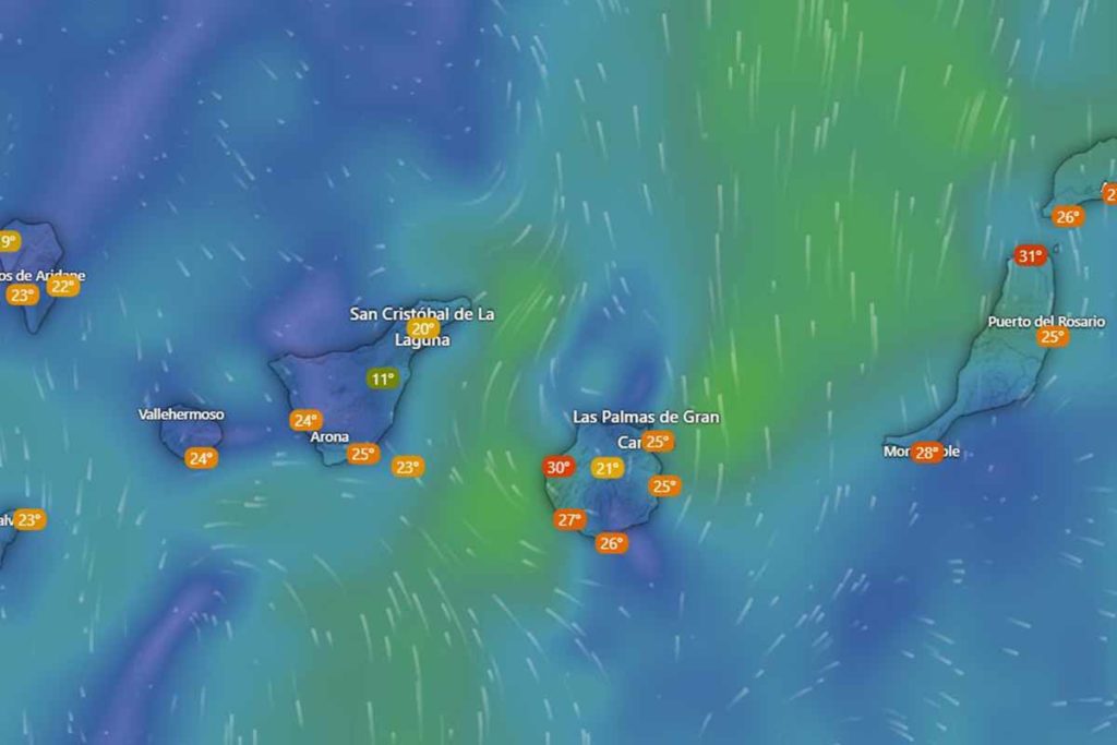 AEMET Canarias tiempo