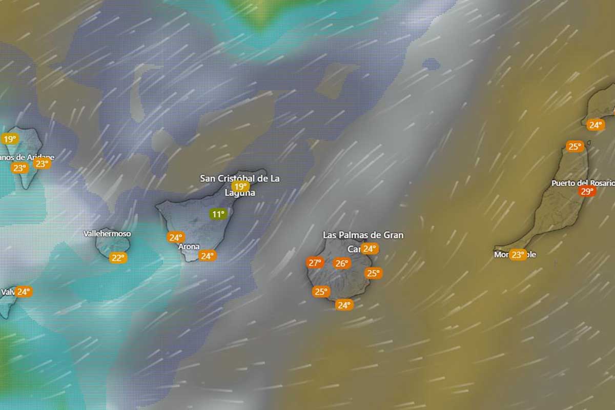 el tiempo canarias AEMET
