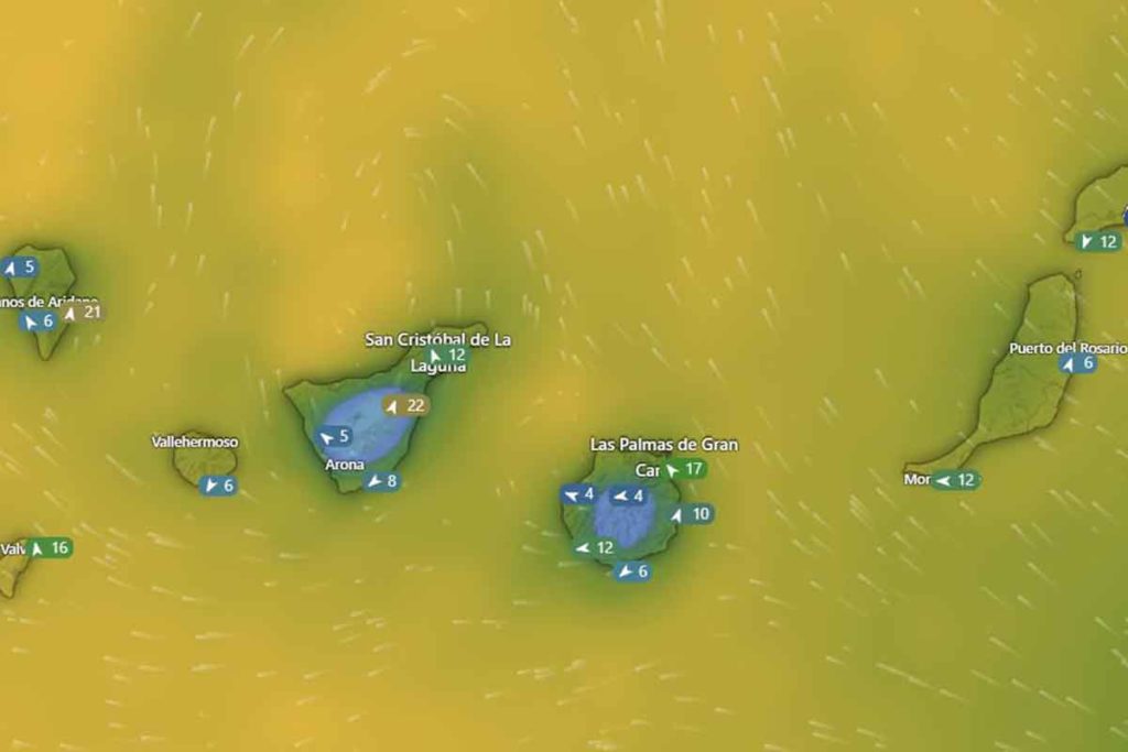 el tiempo canarias AEMET