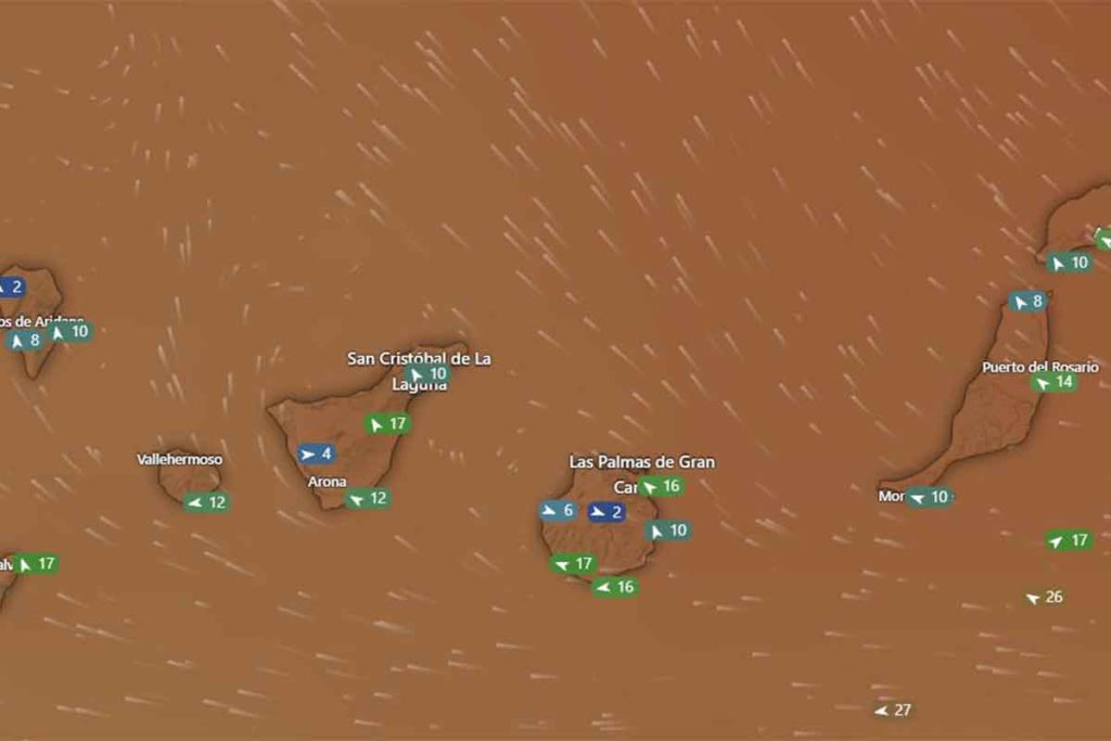 calima canarias aemet tiempo
