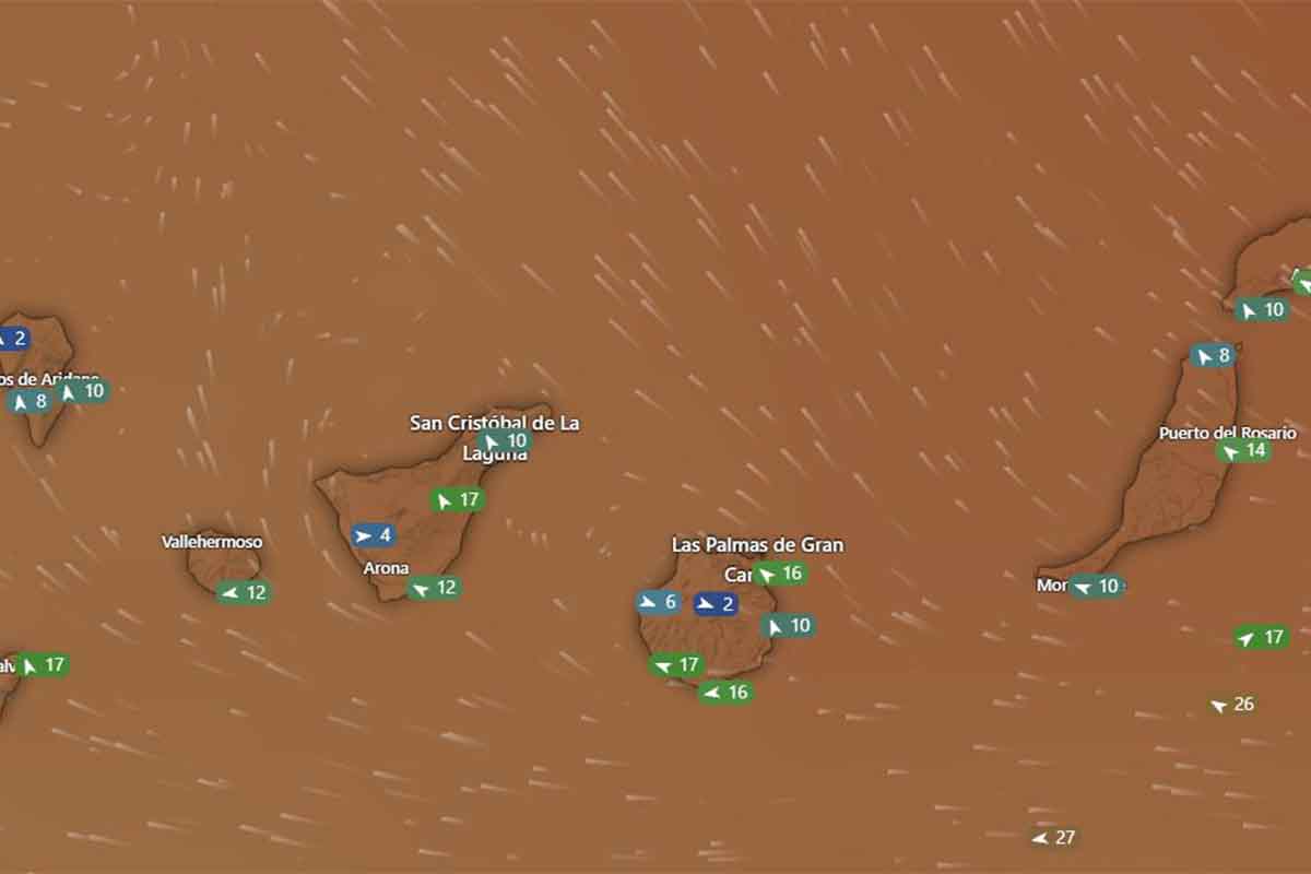 calima canarias aemet tiempo