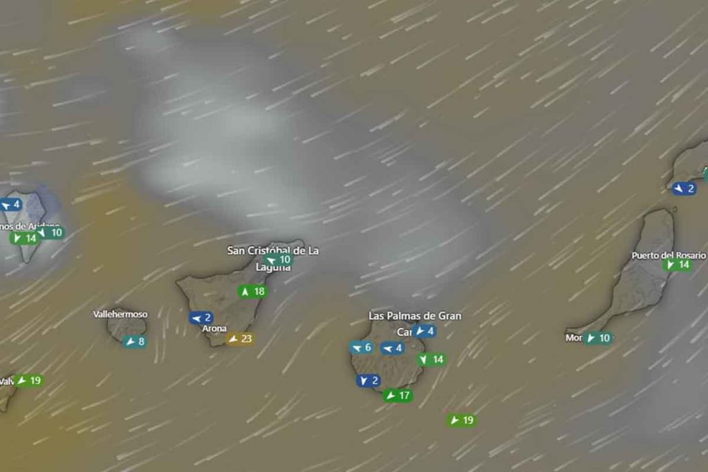 Tiempo DANA Canarias AEMET