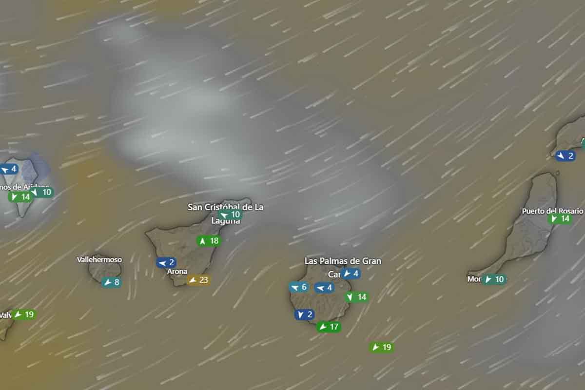 Tiempo DANA Canarias AEMET