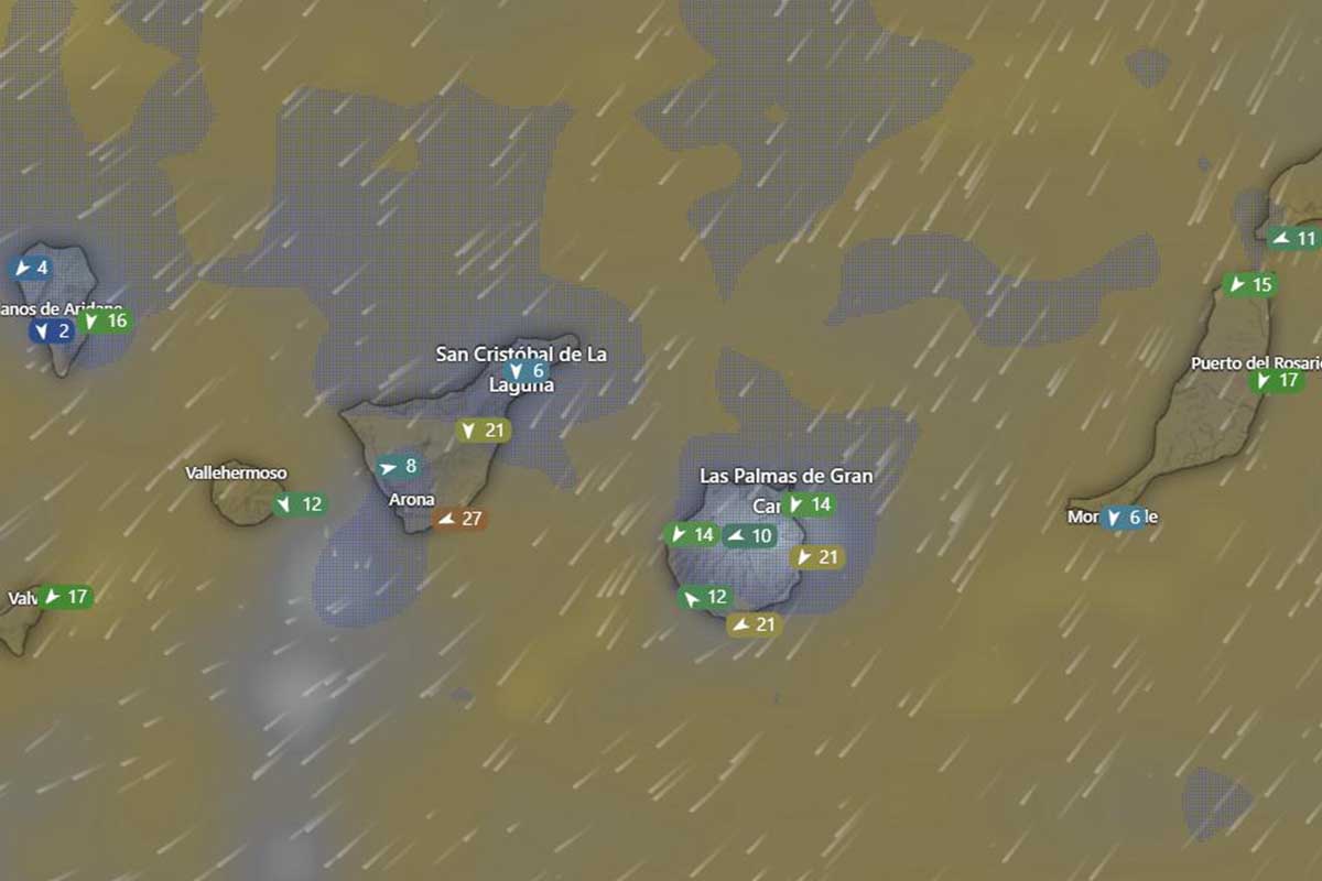 tiempo canarias DANA AEMET