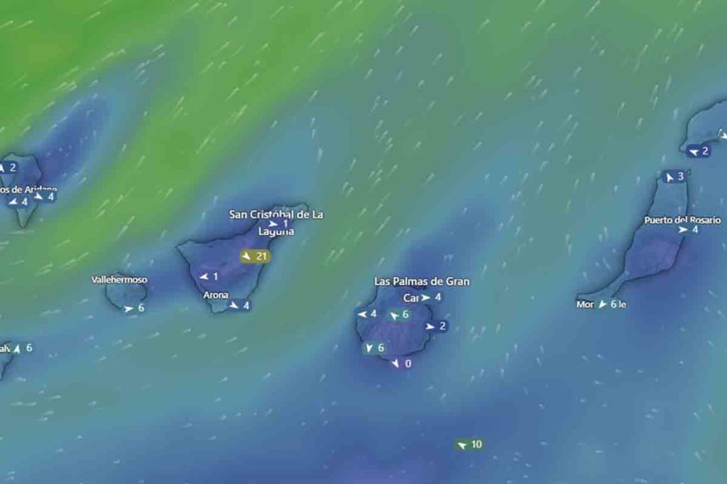 AEMET tiempo canarias