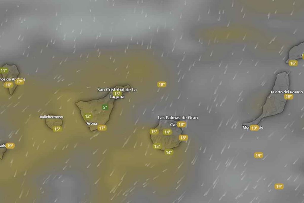 AEMET Canarias el tiempo