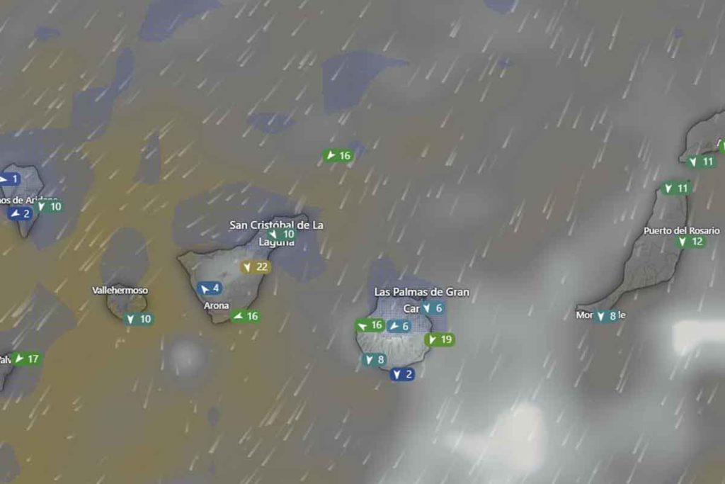 tiempo Canarias AEMET