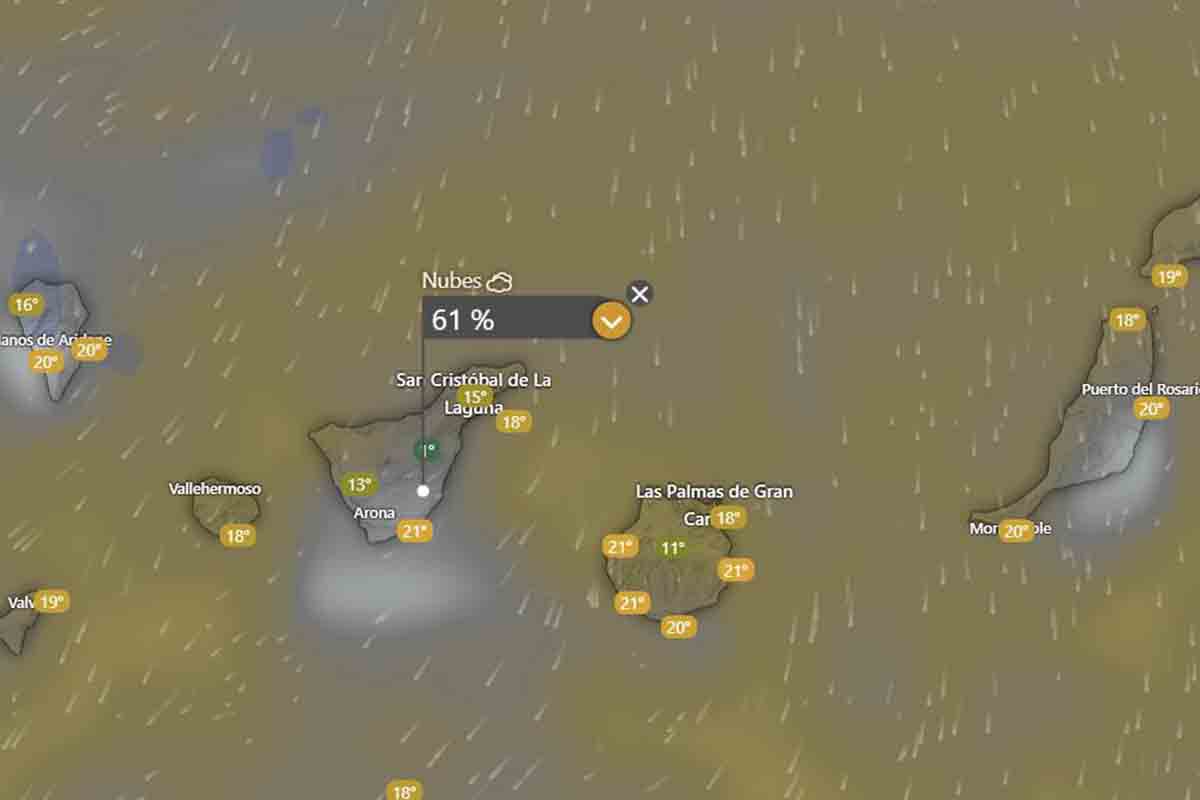 el tiempo en Canarias AEMET