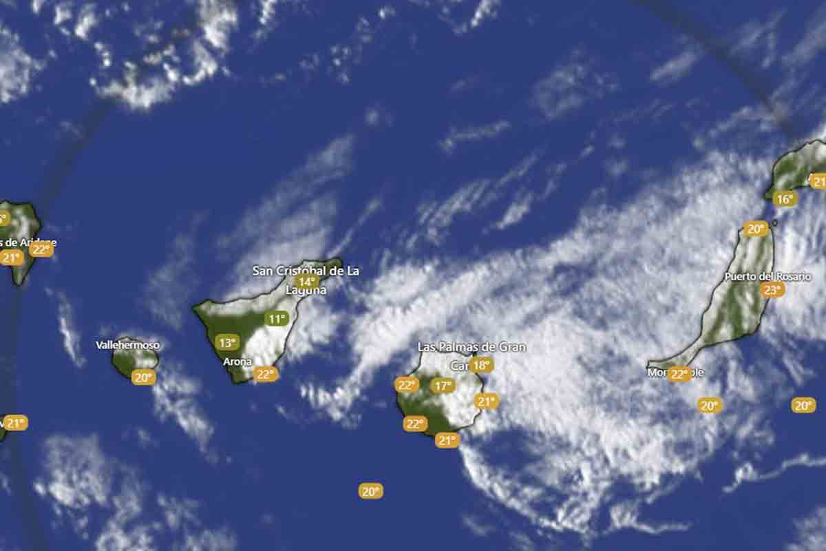 borrasca Martinho AEMET Canarias