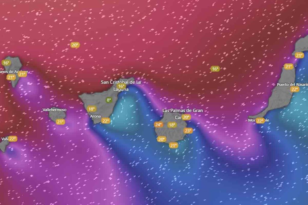 lluvias AEMET Canarias tiempo