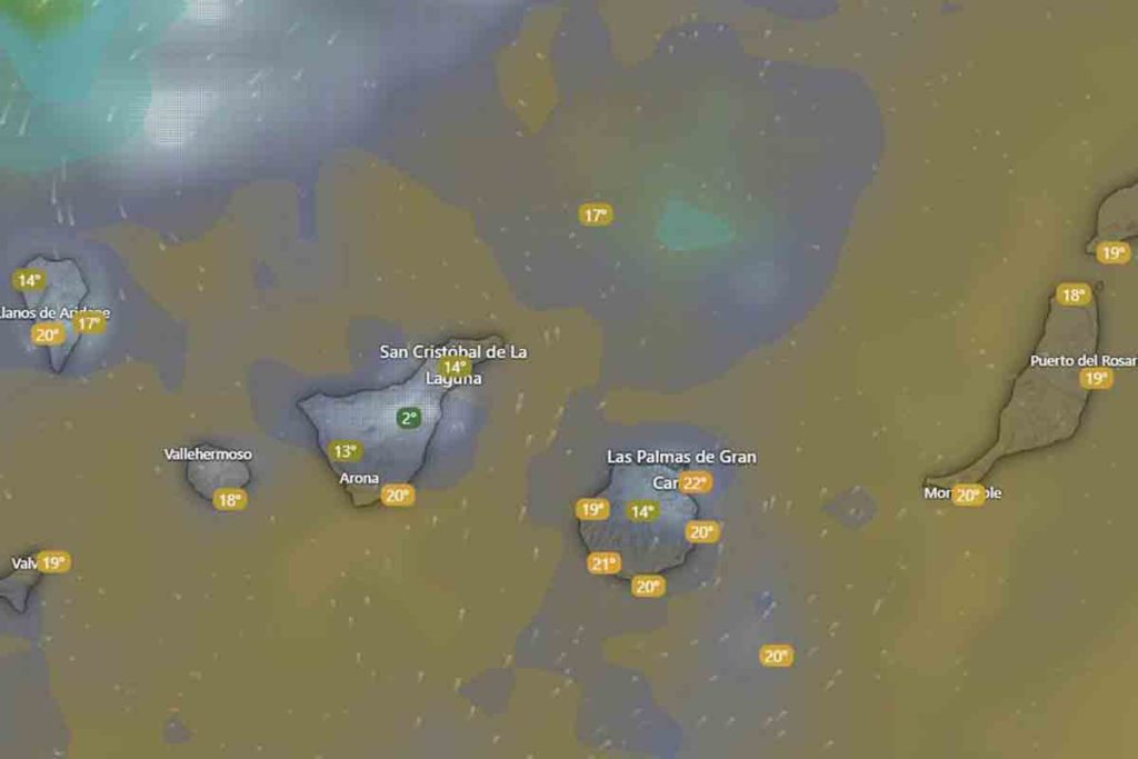 el tiempo AEMET Canarias
