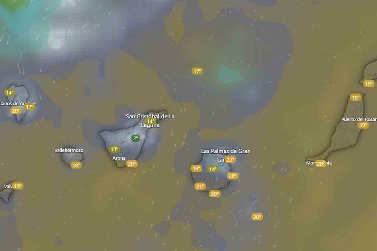 el tiempo AEMET Canarias