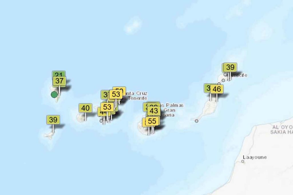 Calidad del aire en Canarias