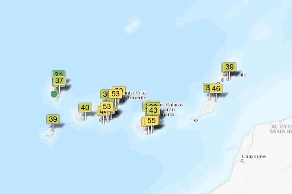 Calidad del aire en Canarias