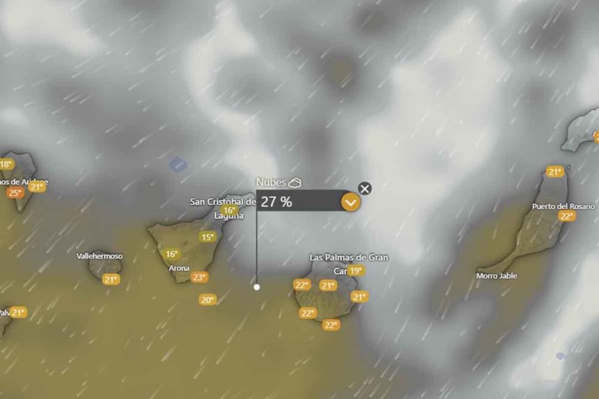 el tiempo en Canarias AEMET