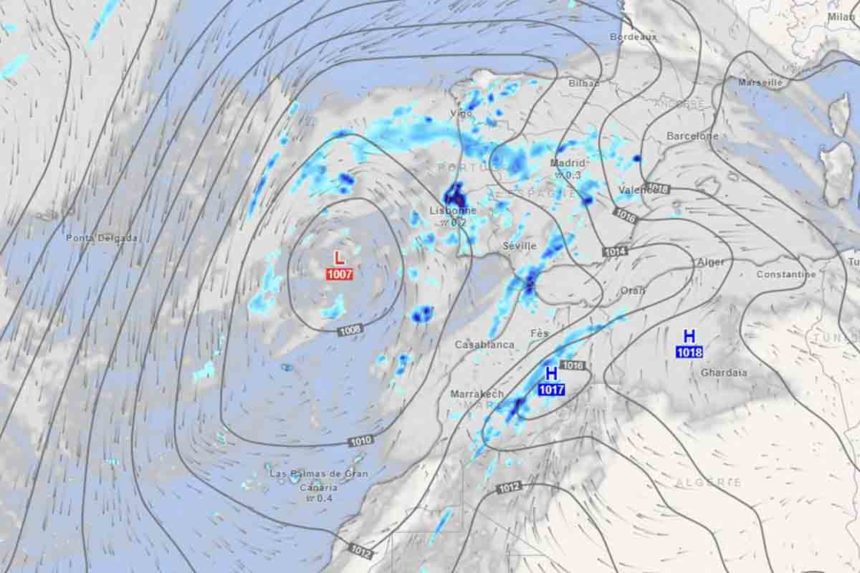 AEMET borrasca Olivier Canarias tiempo