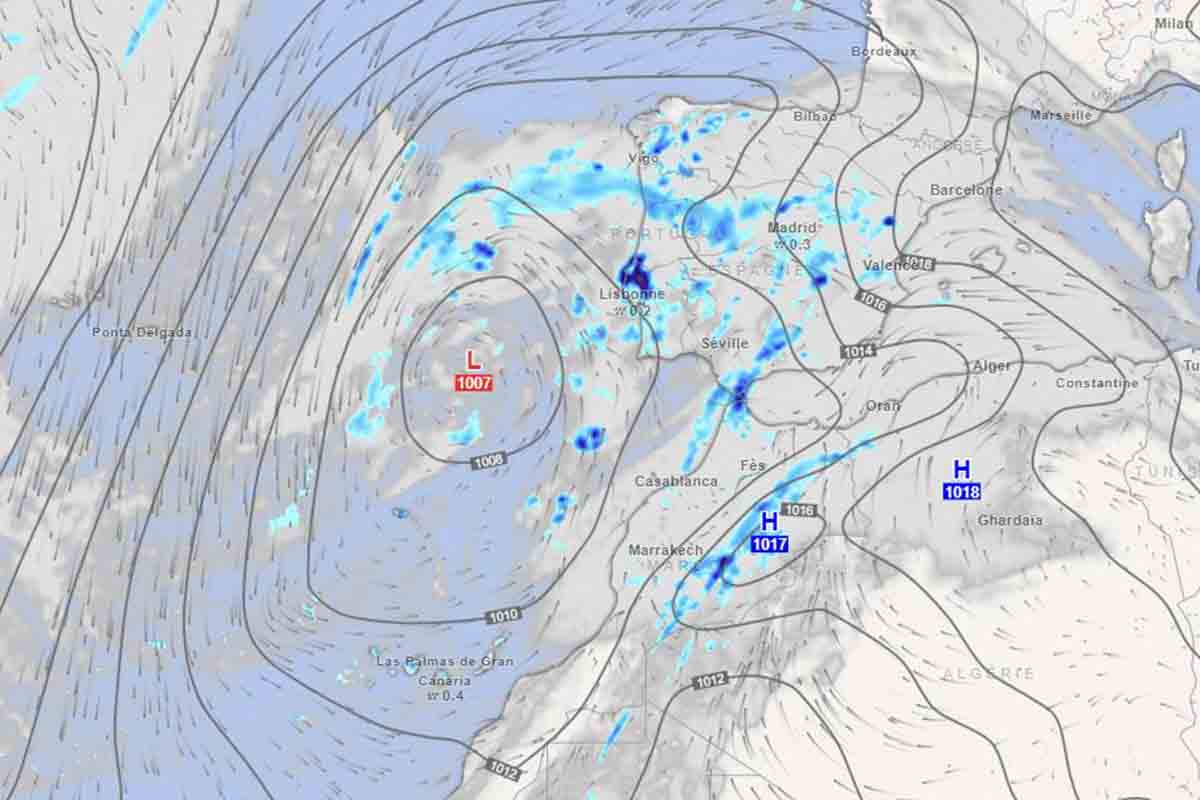 AEMET borrasca Olivier Canarias tiempo