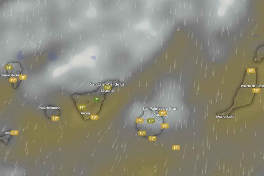 el tiempo en Canarias AEMET