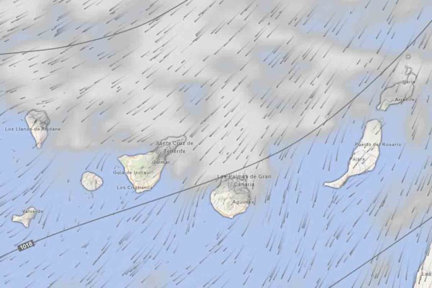 Nueva borrasca en Canarias AEMET