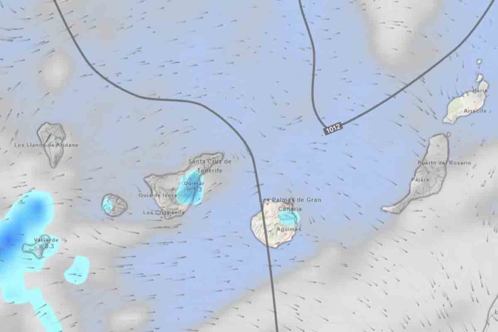 El tiempo Canarias AEMET