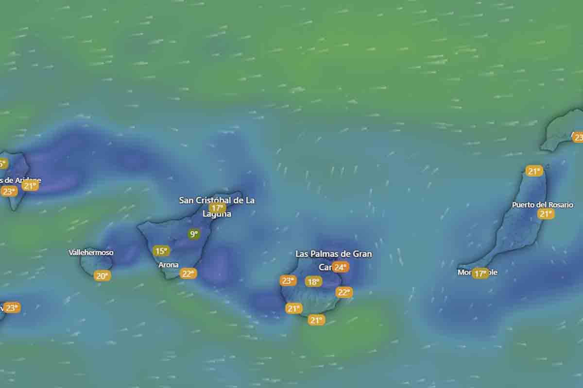 Nueva borrasca Canarias AEMET