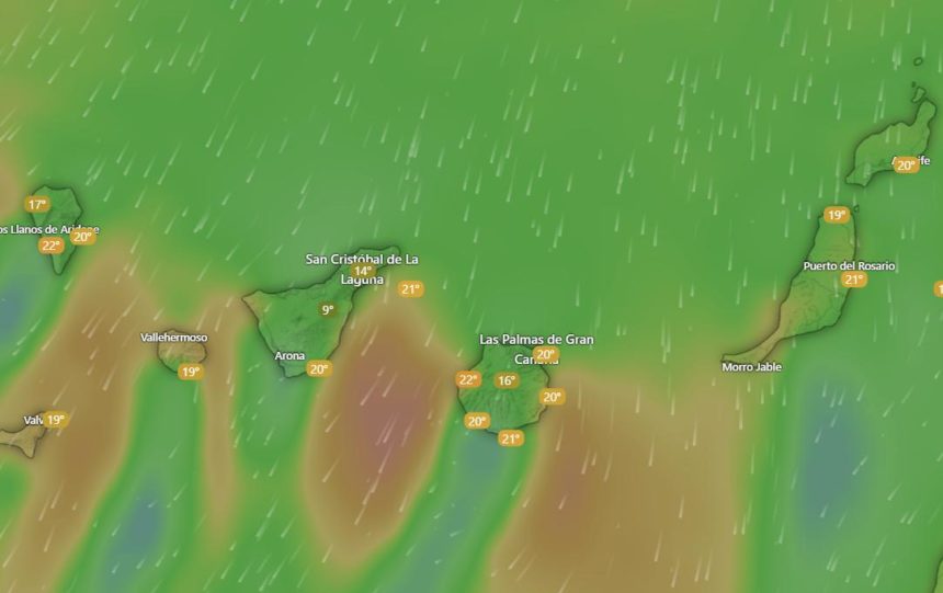 el tiempo en Canarias AEMET